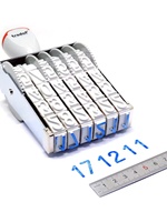 Tampon à 6 chiffres hauteur 18mm trodat 15186 timbre à date auto-encreur