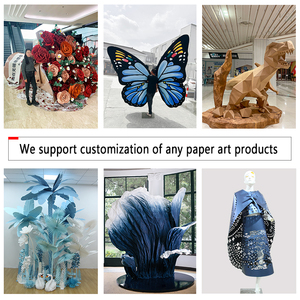 FLYING FLOWERS Lanterne di Carta a Nido d'Ape, Decorazioni Appese per Interni di Capodanno, Vendita Diretta dalla Fabbrica - Product Image 5