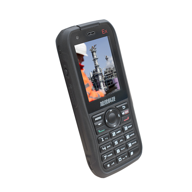 Explosion Proof Mobile Phone Camera IP68 Water Resistant Dustproof GSM CDMA Support Android 8.1 French 2MP Oil Gas Industry