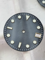 Montre homme haut de gamme personnalisée 2026, alliage de titane, nacre, cristal saphir, 40 mm, aiguille, étanche, automatique NH35