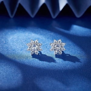Alta Qualidade Banhado A Ródio Brincos De Casamento Jóias Trendy Design Moda Latão Mulheres Atacado <span class=keywords><strong>Bulk</strong></span> Stud <span class=keywords><strong>Earrings</strong></span> - Product Image 3