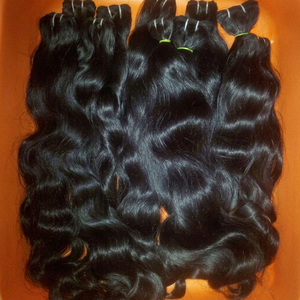 Extensiones de Cabello Humano 100% Natural, No Remy, de Lujo, Grado 12A, Virgen, Precio de Fábrica, Cabello Camboyano Rizado, Ondulado, con Cinta Adhesiva - Product Image 1