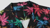 Camisas para hombre de alta calidad, camisas hawaianas informales de un solo pecho, blusas de playa de manga corta con estampado de instrumentos musicales, Tops