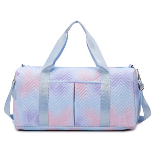 Nouveau Sac de Voyage Sportif Épaissi avec Séparation Humide/Sèche, Sac de Yoga et Fitness Grande Capacité, Sac de Voyage Court Séjour, Sac de Sport en Gros - Product Image 2