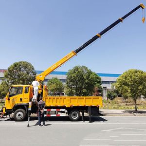 รถบรรทุกติดเครน Sinotruk 5 ตัน 170 แรงม้า บูม 4 ท่อน สำหรับติดตั้งป้ายโฆษณาและกู้ภัย - Product Image 6