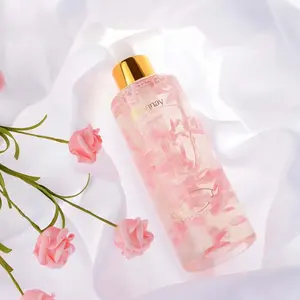 Private Label Sakura Flor Com Ácido Hialurônico Nutritivo Anti Acne Hidratante Rosto Gel de Limpeza para Pele Sensível