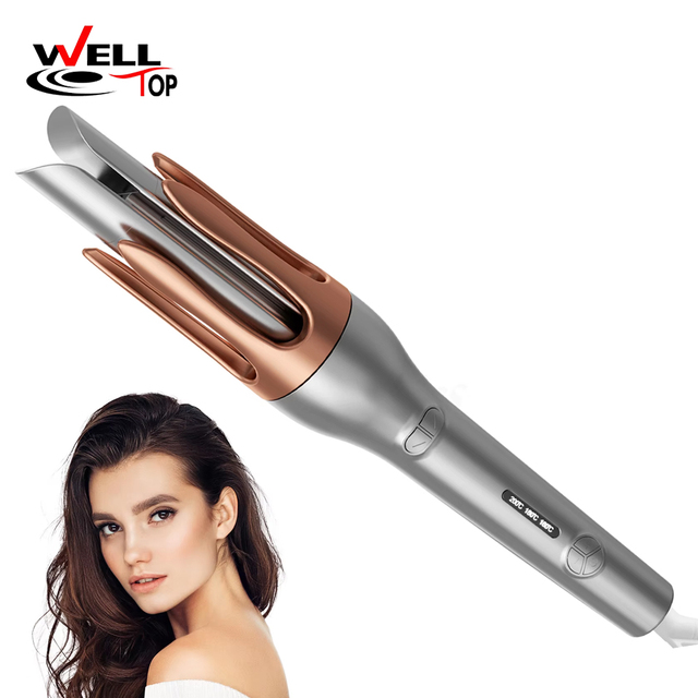 Automatic Hair Curler Portable Hair Styler Auto Rotating Waver Ceramic Curling Iron Professional Hair Rolling Curler Wholesale