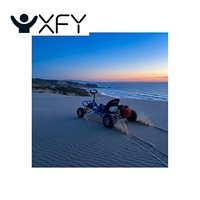 Go Kart de Gasolina Personalizado XFY de 63cc-208cc con Chasis de Alta Resistencia y Asiento Cómodo para Alquiler en Playas, Parques y Recorridos Costeros