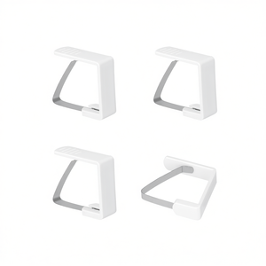 Clips para mantel, paquete de 4 abrazaderas metálicas para mantelería que se sujetan de forma segura - Product Image 2