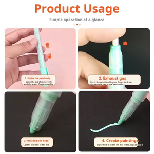 High Quality Private Logo Transparent Water Based Ink Acrylic Paint Marker <strong>Pens</strong> - Product Image 4