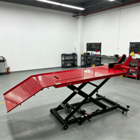 Table élévatrice pneumatique hydraulique pour moto Jierui JR001, capacité 450 kg, outil de garage, garantie 1 an