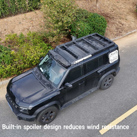 Porte-bagages de toit en fer Jetour T2 4X4, porte-bagages de toit haute capacité 100 kg+, installation facile, accessoires extérieurs de montage sur toit