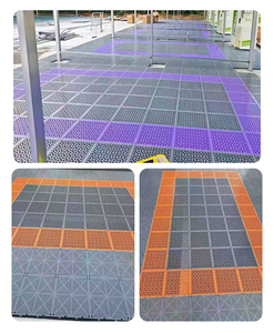 Tapis de sol emboîtables pour drainage, 40x40x4.0cm, pour laveries automobiles et ateliers de réparation, livraison directe usine Sunny Weather SW-ZH014 - Product Image 2