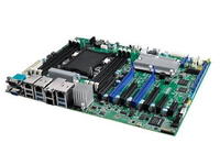ASMB-817I-00A1 Papan Server ATX Xeon Scalable Generasi ke-5/ke-4 8x DDR5 3x PCIe X16 8x SATA 3 4x USB 3.2 Dual 10GbE IPMI