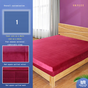 Nệm Skylee 4D hỗ trợ cao, tháo rời, giặt được, thoải mái, gấp gọn được, chất liệu polymer đàn hồi cao, thoáng khí. - Product Image 6