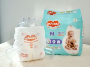 Pañales de entrenamiento desechables OEM para bebés, con absorción suave y transpirable, prevención de fugas 3D, inserto biodegradable, pañal para bebé - Product Image 2