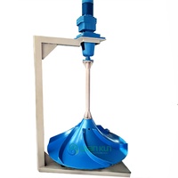 Aérateur mélangeur hyperboloïde efficace et dispositif d'agitation Machines de traitement de l'eau pour le traitement des eaux usées