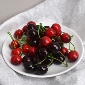 Sống động như thật Anh Đào Nhỏ mô phỏng nhà bếp bên trang trí trái cây nhân tạo mô hình cho Giáng sinh Halloween bàn trang trí - Product Image 4