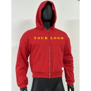 Sudadera con Capucha Térmica Tipo Waffle, Forrada de Felpa, Bordada, para Invierno, con Cierre Completo, Impermeable, Transpirable, Deportiva para Hombre - Product Image 2
