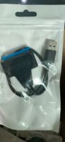 Cavo USB 3.0 a SATA con rivestimento in PVC, adattatore connettore IDE SATA per computer, per disco rigido da 2,5 pollici, cavo dati da USB a SATA