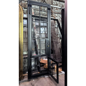 Porte en acier et verre sécurisée pour petits animaux, style Crittall, usage commercial, entrée insonorisée, pour extérieur, hôtel, villa - Product Image 2