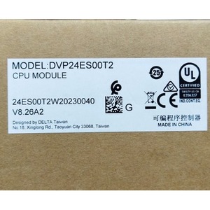 Controlador Lógico Programable (PLC) DVP24ES00T2 DVP-ES2 Original, Unidad de CPU con Salida de Transistor de 24 Puntos - Product Image 1