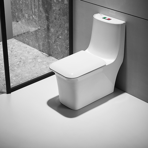 Inodoro de Cerámica Rectangular de Una Pieza con Diseño Moderno Arrow, Descarga por Sifón, Precio Competitivo en Porcelana para Baño - Product Image 1