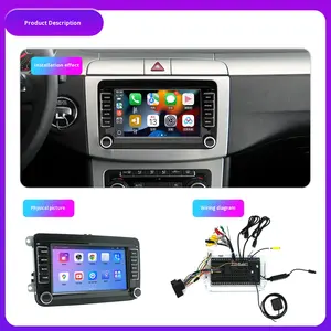 Navigatore GPS per auto <span class=keywords><strong>VW</strong></span> Magotan, Sagitar, Touran, Tiguan, Jetta, <span class=keywords><strong>Polo</strong></span>, con funzione di retromarcia, CarPlay, Android Auto, radio FM stereo. - Product Image 4