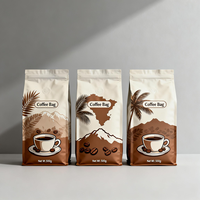 Sachets de café refermables de qualité supérieure, qualité alimentaire, impression personnalisée, pour les torréfacteurs de café de spécialité
