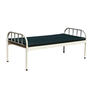 Lit médicalisé manuel à cadre en fer, taille simple, pour usage hospitalier, mobilier de chambre - Product Image 1