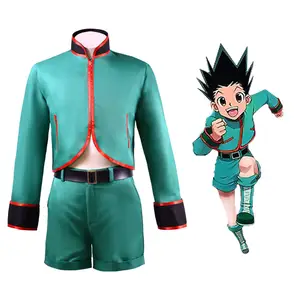 Disfraz de Cosplay del juego de Anime Hun ter * Hun ter GON FREECSS chaqueta de personaje y traje superior para fiestas de Halloween