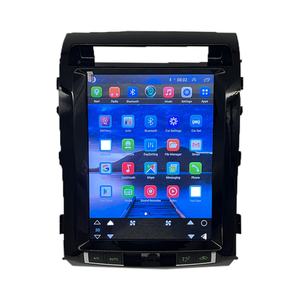 Reproductor de DVD para Auto con Android 13, Pantalla Vertical de 12.3 Pulgadas, Sistema de Navegación GPS Estilo Tesla para Toyota Land Cruiser LC200 2008-2015 - Product Image 1