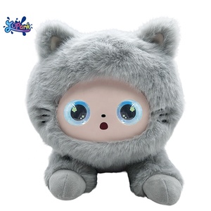 Morbido Peluche Intelligente AI a Forma di Panda per Bambini, Giocattolo Interattivo Multifunzionale con Occhi LED Educativi e Emotivi - Product Image 5