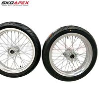Pneu de moto tout-terrain 100/80-17 130/70-17, pneus de moto tout-terrain résistants à l'usure, ensemble de pneus pour Sur-Ron Ultra Bee, kit de pièces en gros