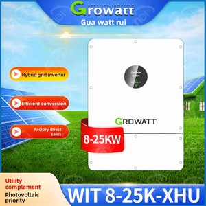 Inversor Solar Híbrido Growatt Guerewa WIT 8-25K-XHU de 25kW Trifásico de Bajo Voltaje 220-380V DC/AC - Product Image 2