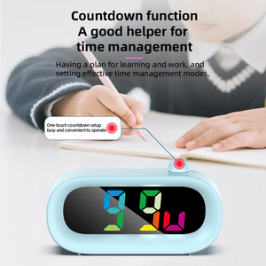 Reloj Despertador Digital LED Multifuncional de Doble Cara con Carga Inalámbrica para Dormitorio, Uso en Interiores, Venta al Por Mayor - Product Image 5