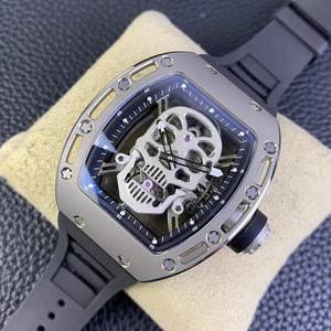 High-end limited edition 055 skeleton tourbillon <b>mechanical</b> <b>watch</b>, barrel-shaped men's business dress <b>watch</b> - Product Image 3
