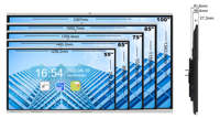 Prix d'usine 86 98 pouces écran tactile logiciel multilingue Lcd Smart Tv tableau blanc interactif