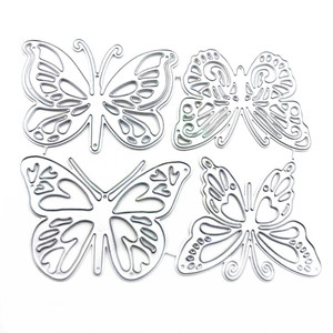 Metalls ch neider Scrap booking Craft Dies Präge ordner Scrap booking Butterfly Hear Metal Scrap booking Dies - Product Image 5