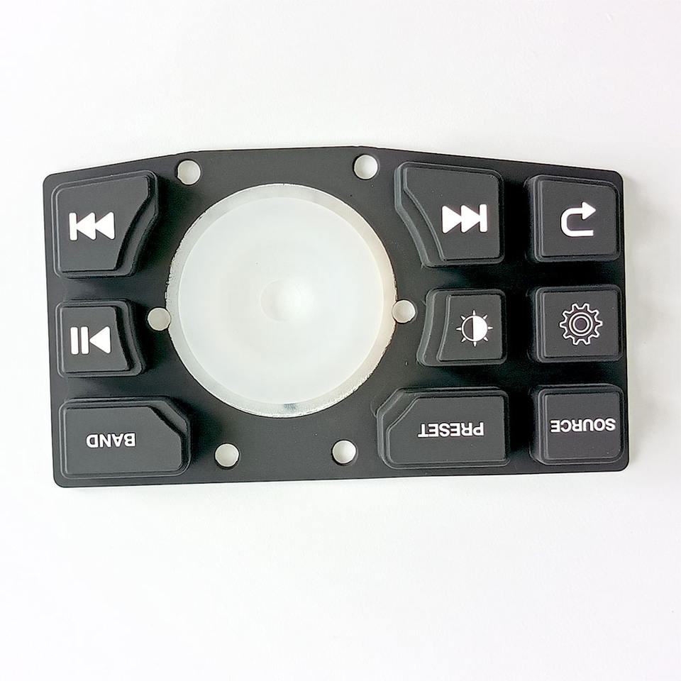 Customized Colorful Clean Color Digital Key Silicone Rubber Button Keypad