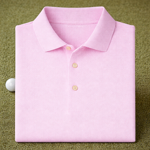Polos de Golf Personalizados de Manga Corta con Estampado de Alta Calidad, Corte Ajustado Informal, con Logotipo Bordado - Product Image 1