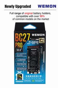 Carte d'activation de <span class=keywords><strong>batterie</strong></span> BC27 Pro V3 pour <span class=keywords><strong>iPhone</strong></span> <span class=keywords><strong>11</strong></span>-17, détection automatique de tension, récupération haute tension - Product Image 3