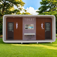 Toilettes mobiles en plastique Jiaxin pour la protection de l'environnement, avec garantie d'un an, pour les parcs, les zones scéniques et l'utilisation en extérieur