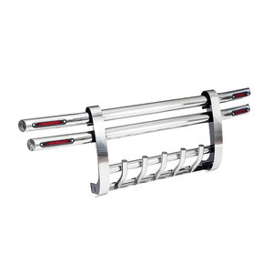 Pare-chocs avant en acier inoxydable 201 SS avec <span class=keywords><strong>barre</strong></span> de protection et éclairage pour Hilux Vigo Revo, FJ120, FJ150, RAV4, Fortuner (vente en gros) - Product Image 6