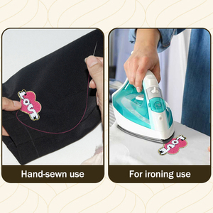 Patchs en chenille brodés pour vêtements, lettres à <span class=keywords><strong>coudre</strong></span> ou thermocollantes, style rose mignon, du fabricant - Product Image 6