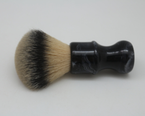 JDK-<span class=keywords><strong>Blaireau</strong></span> synthétique en obsidienne avec manche en résine disponible dans une boîte d'emballage écologique, ensemble de blaireaux de <span class=keywords><strong>rasage</strong></span> complet pour hommes - Product Image 5