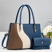 Neue modische Umhängetaschen für Damen, 2-teiliges Set, Tragetaschen, Damenhandtaschen, 3 Farben
