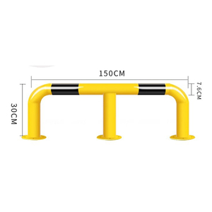 Barrière <span class=keywords><strong>de</strong></span> sécurité mécanique en forme <span class=keywords><strong>de</strong></span> L, s'adaptant parfaitement aux coins, protège les murs, barrière <span class=keywords><strong>de</strong></span> sécurité pour les zones <span class=keywords><strong>de</strong></span> stationnement mécaniques - Product Image 1