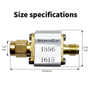 AntennaStar ATS004 Analyseur d'interférences de spectre RF |   Récepteur passe-bande 1556-1615 MHz pour la détection des performances du filtre - Product Image 3
