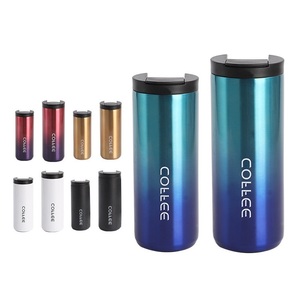 Double Wall 350Ml 550Ml Stainless Steel Keep Hot Ice Portable Insulated Thermal Thermos Vacuum Flask Coffee Tumbler cup Mug